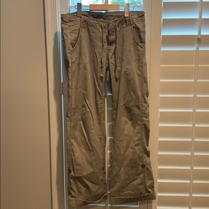 North face drawstring pants size 6